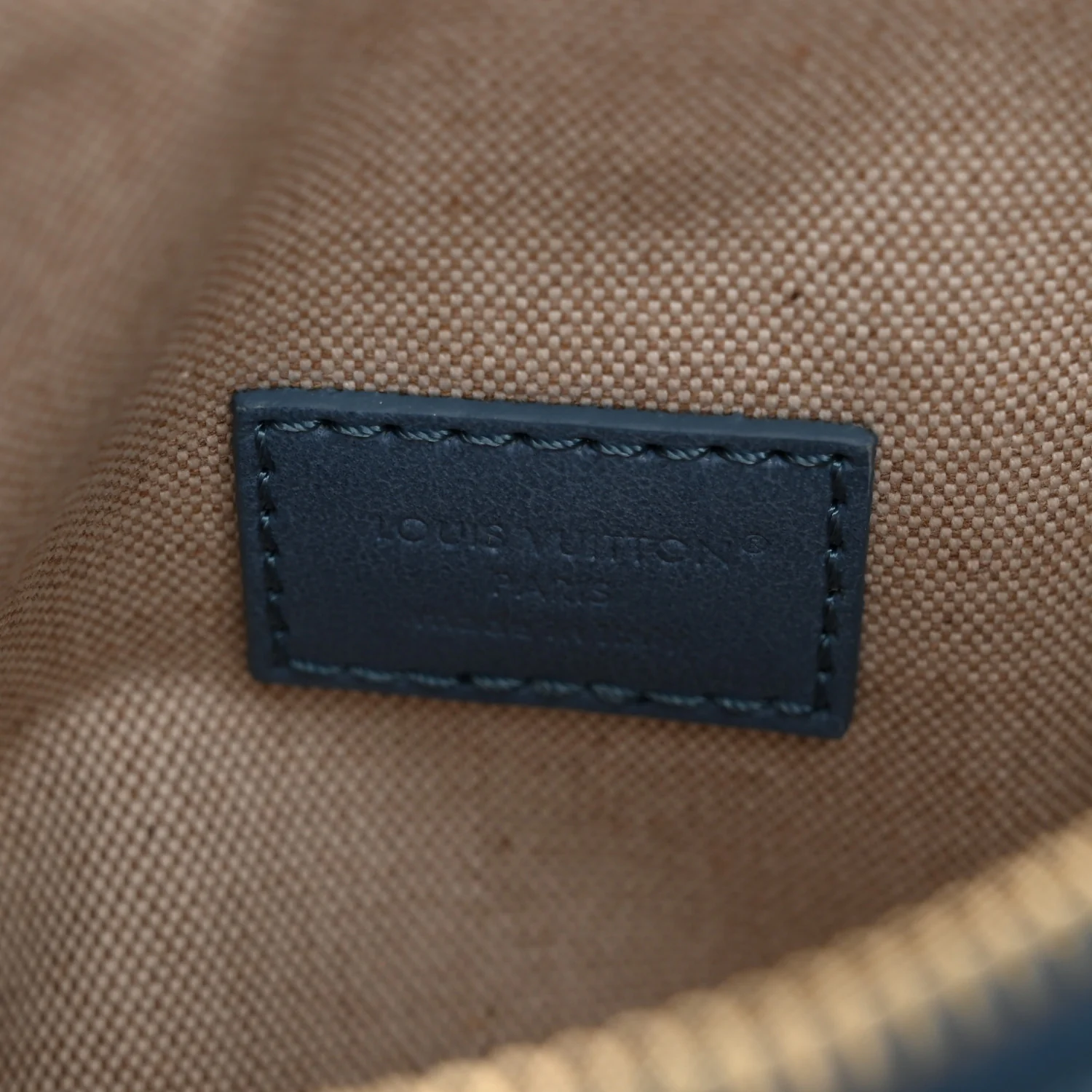 Damier Denim 3D Speedy Bandouliere 18 Denim Blue