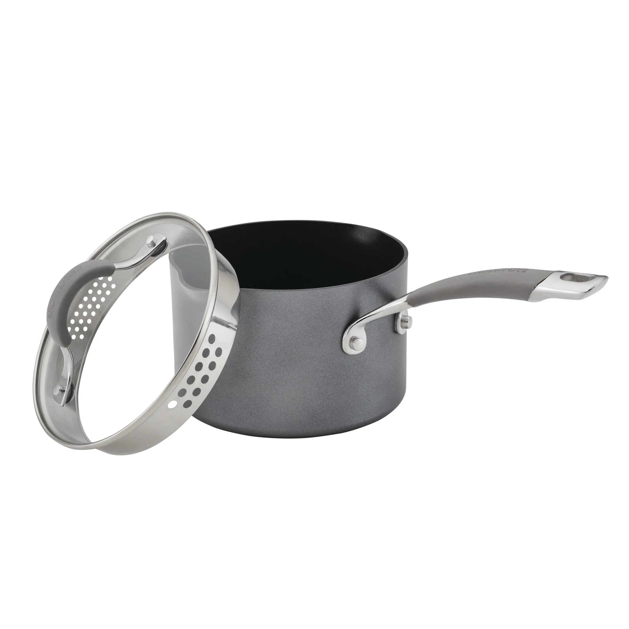 Circulon Elementum Hard - Anodized Nonstick Cookware Set, 10 - Piece, Gray