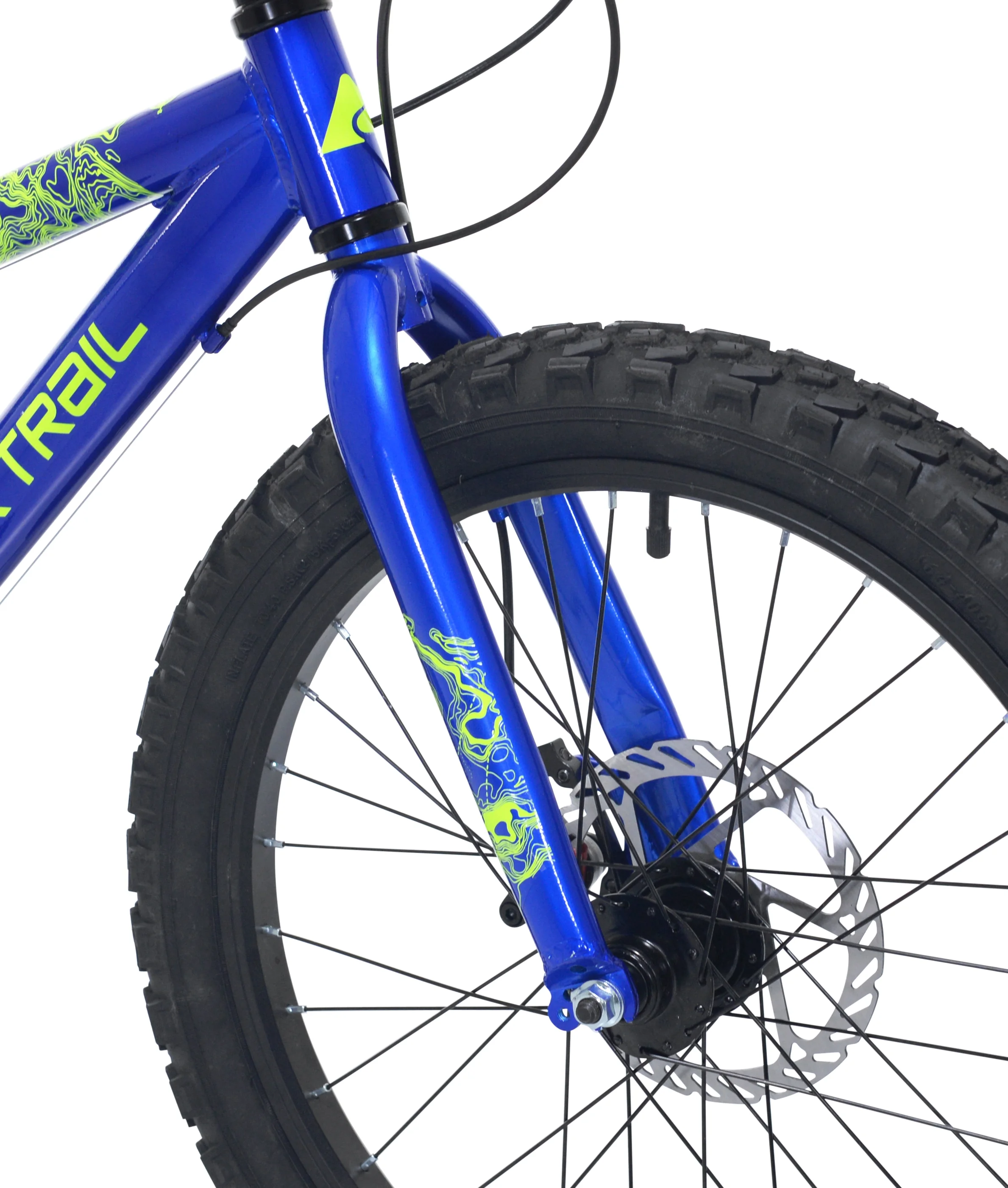 20" Vibe Mountain Bicycle, 7 Speed, Fits Riders 3'11"-4'4", Blue, Teen, Unisex - Image 4
