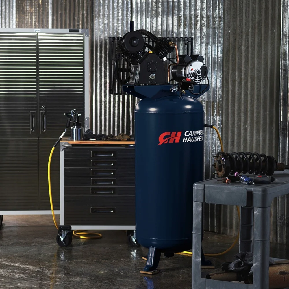XC602100.COM 3.7 HP 60 Gallon 2-Stage Oil-Lube Electric Vertical Air Compressor - Image 4