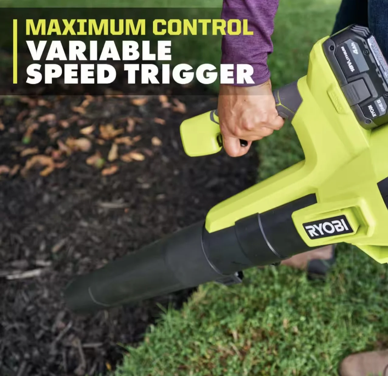 RYOBI ONE+ 18V 100 MPH 350 CFM