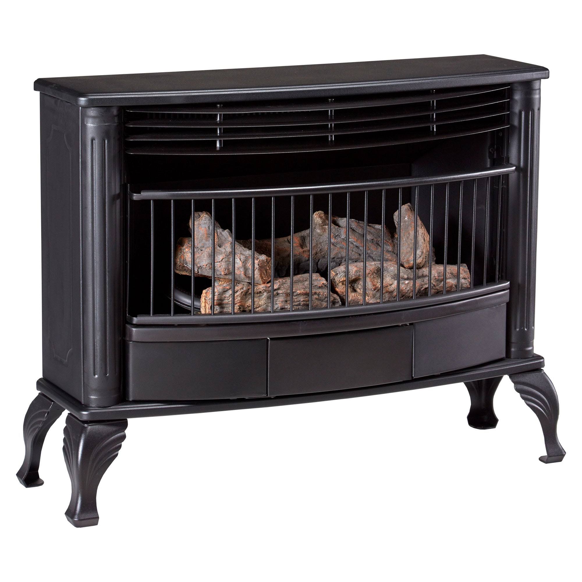 Procom Ventless Dual Fuel Stove - 25,000 BTU, Model QNSD250T
