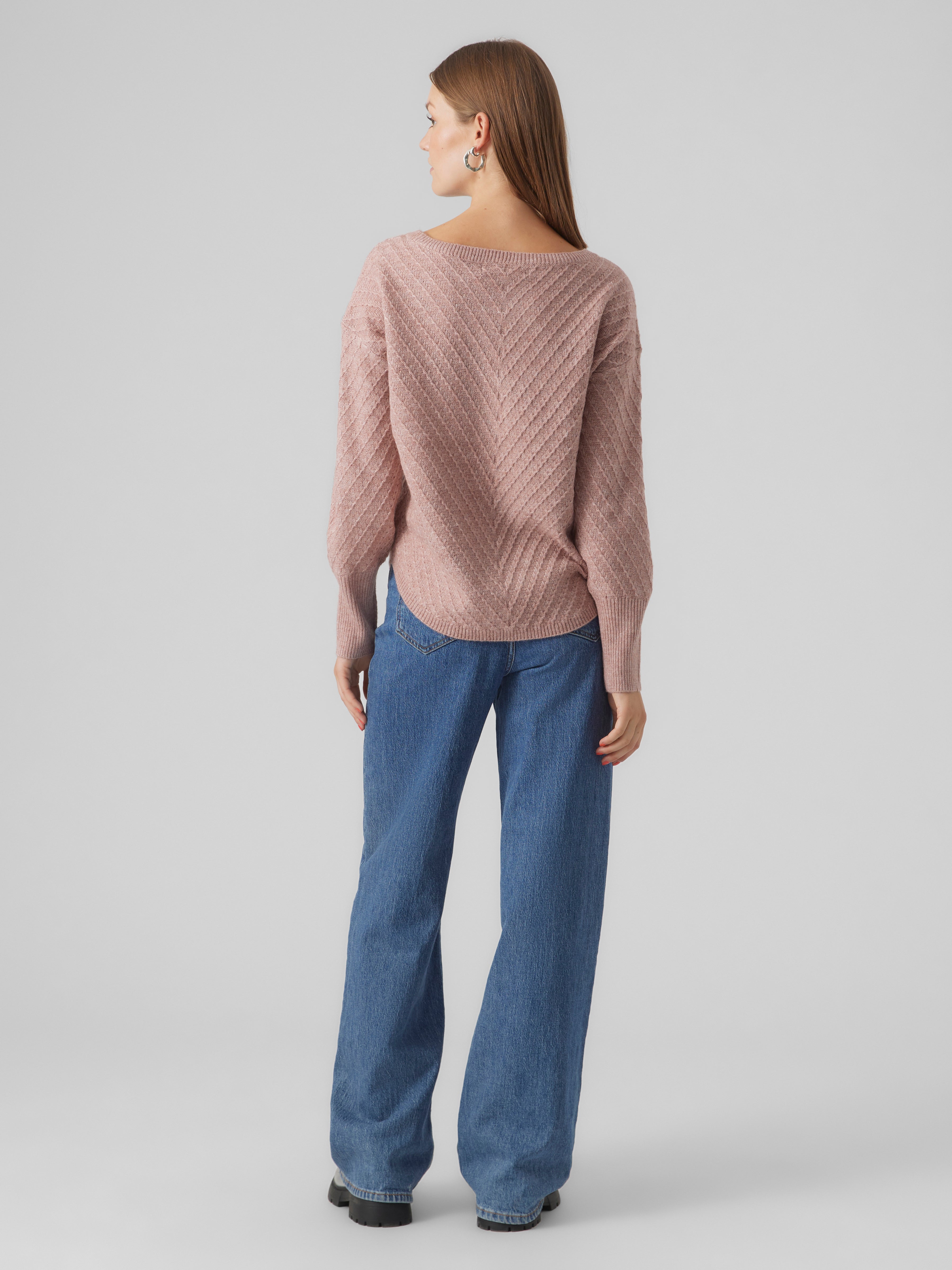 VERO MODA® VMANJASTINNA Knitted pullover