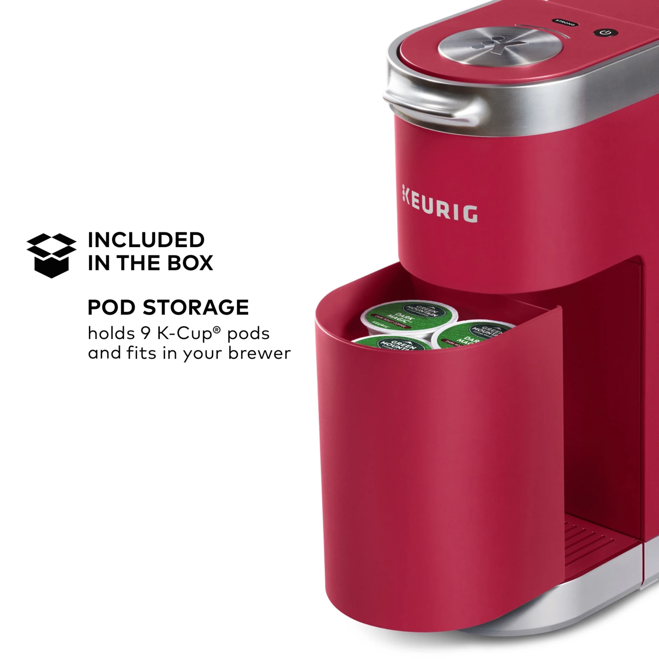 Keurig K - Mini Plus Single Serve K - Cup Pod Coffee Maker, Dusty Rosé