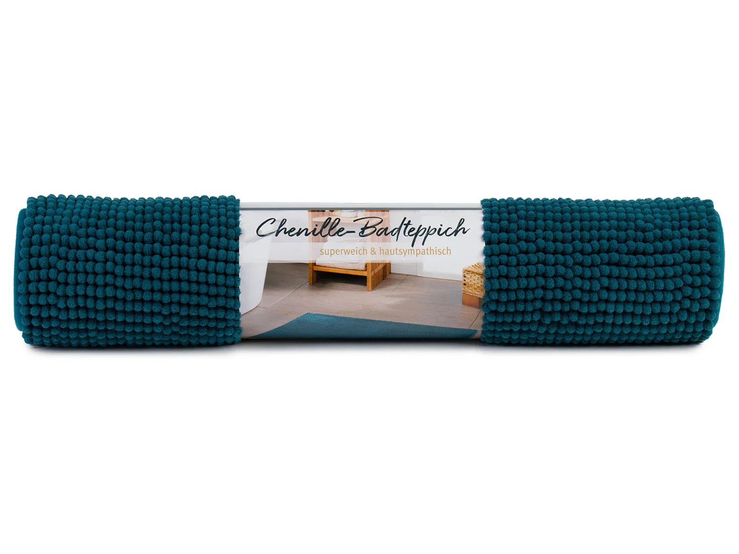 Gzze Tapis de bain microfibre chenille, 70 x 120 cm