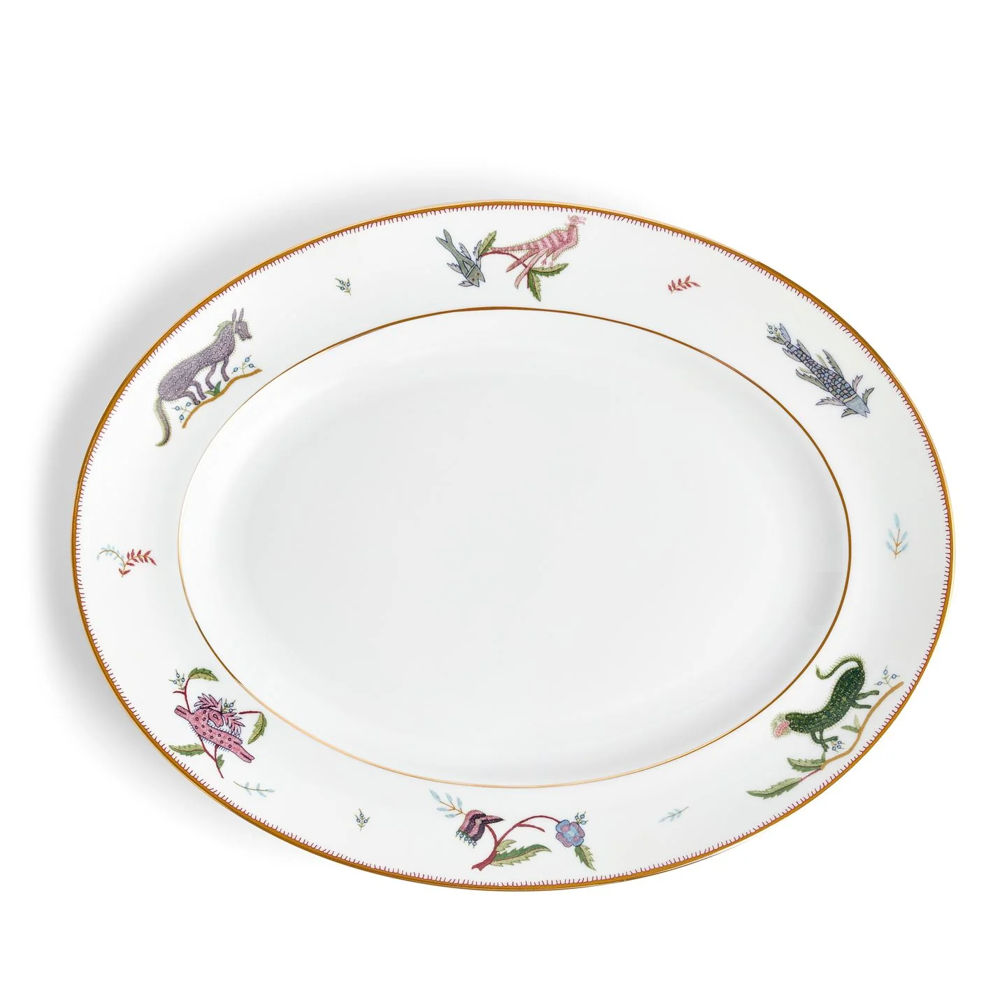 Mythical Creatures Oval Dish