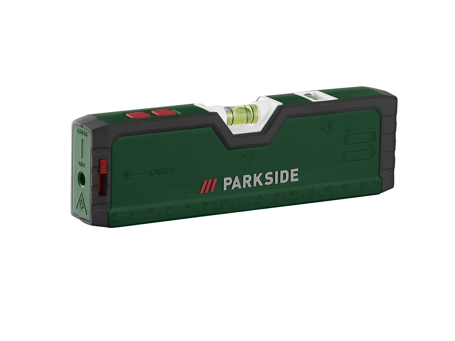 PARKSIDE Niveau  bulle laser PLW A5, rouge, 2 m