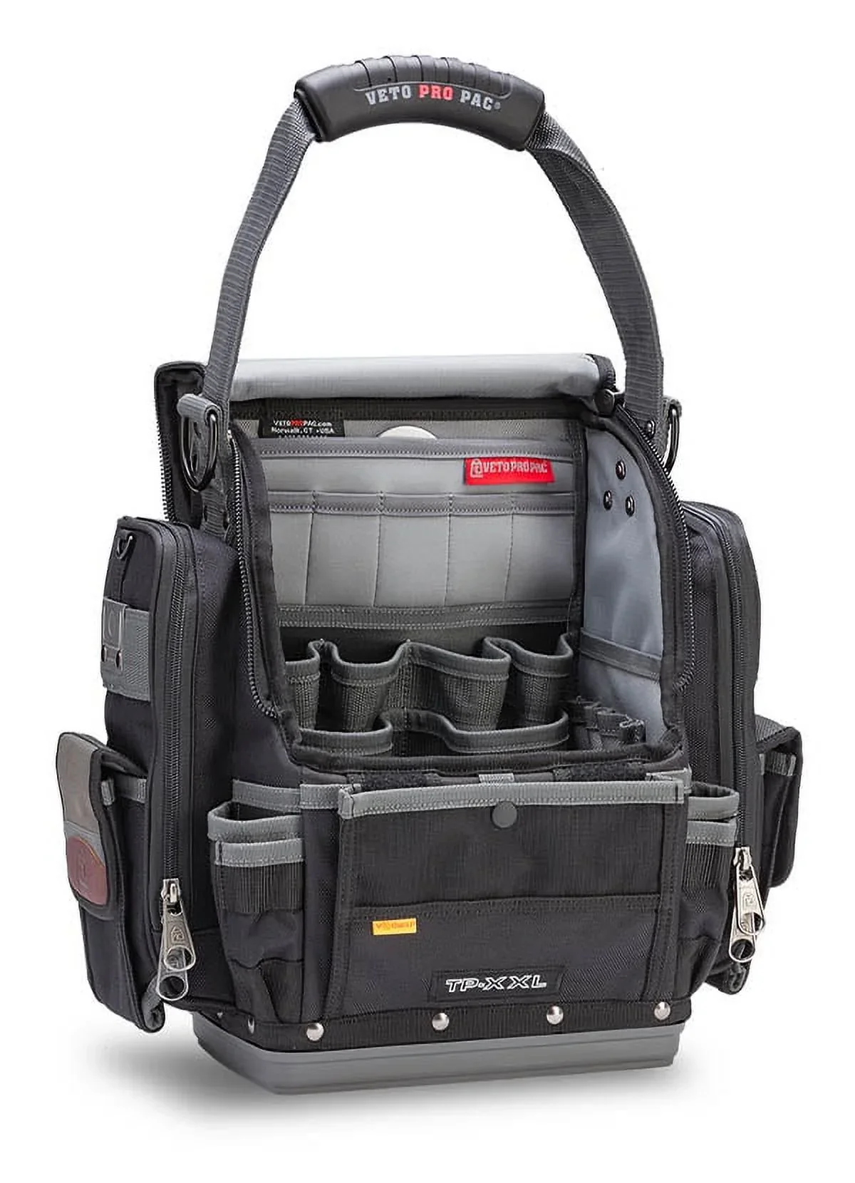 VETO Padded Tool Bags, Polypropylene Plastic Black
