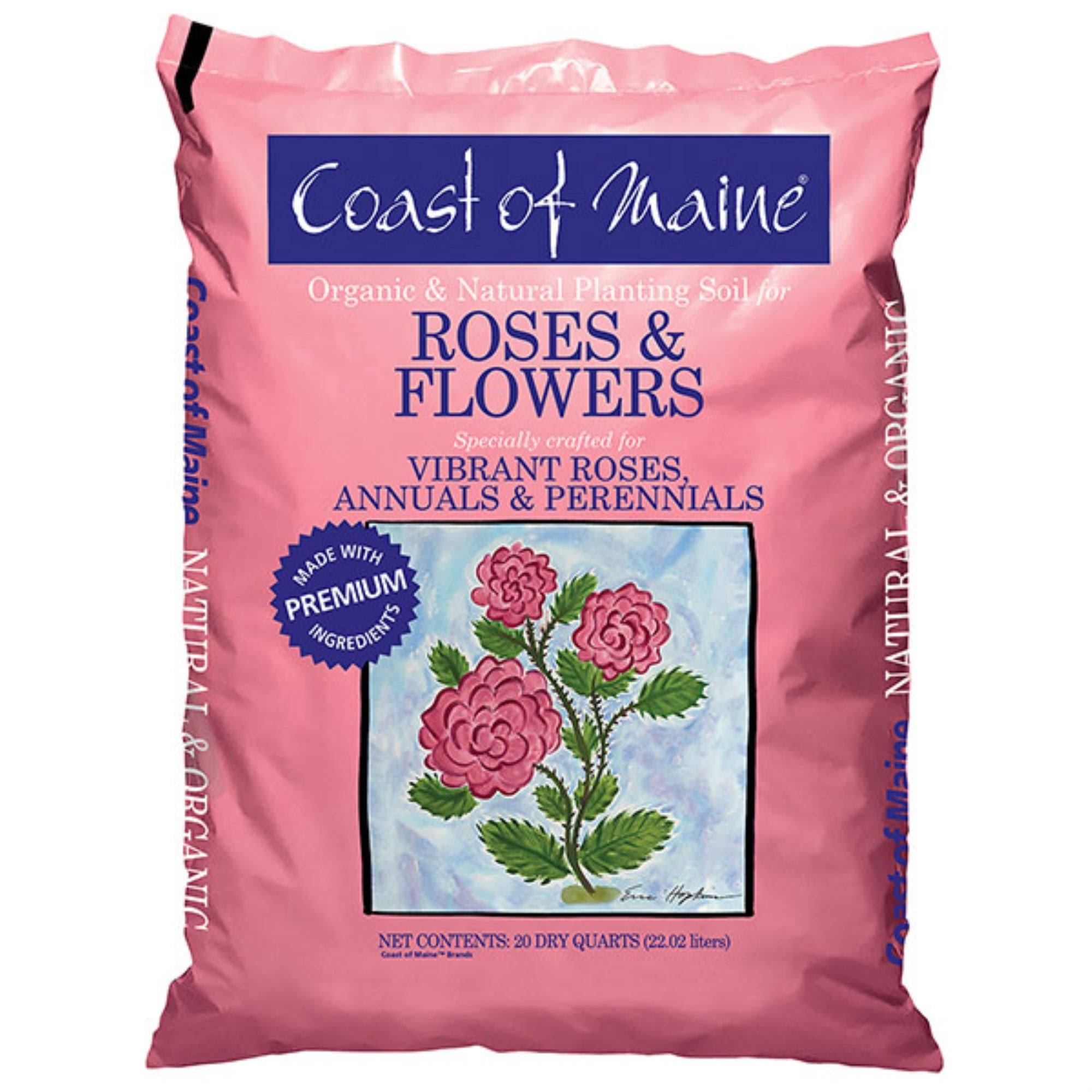 Coast of Maine Roses & Flowers Soil 20 qt