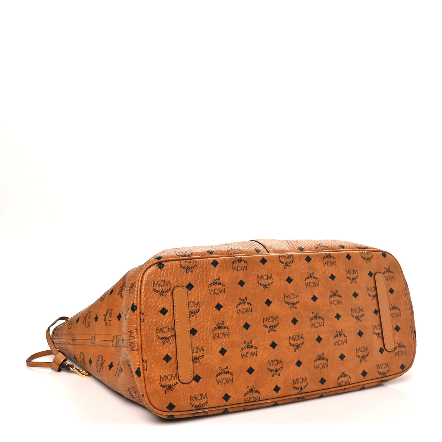 Visetos Large Liz Reversible Shopper Tote Cognac