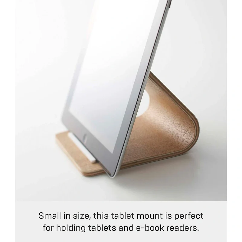 Wooden Tablet Stand – L 5.51 x W 4.72 x H 4.53