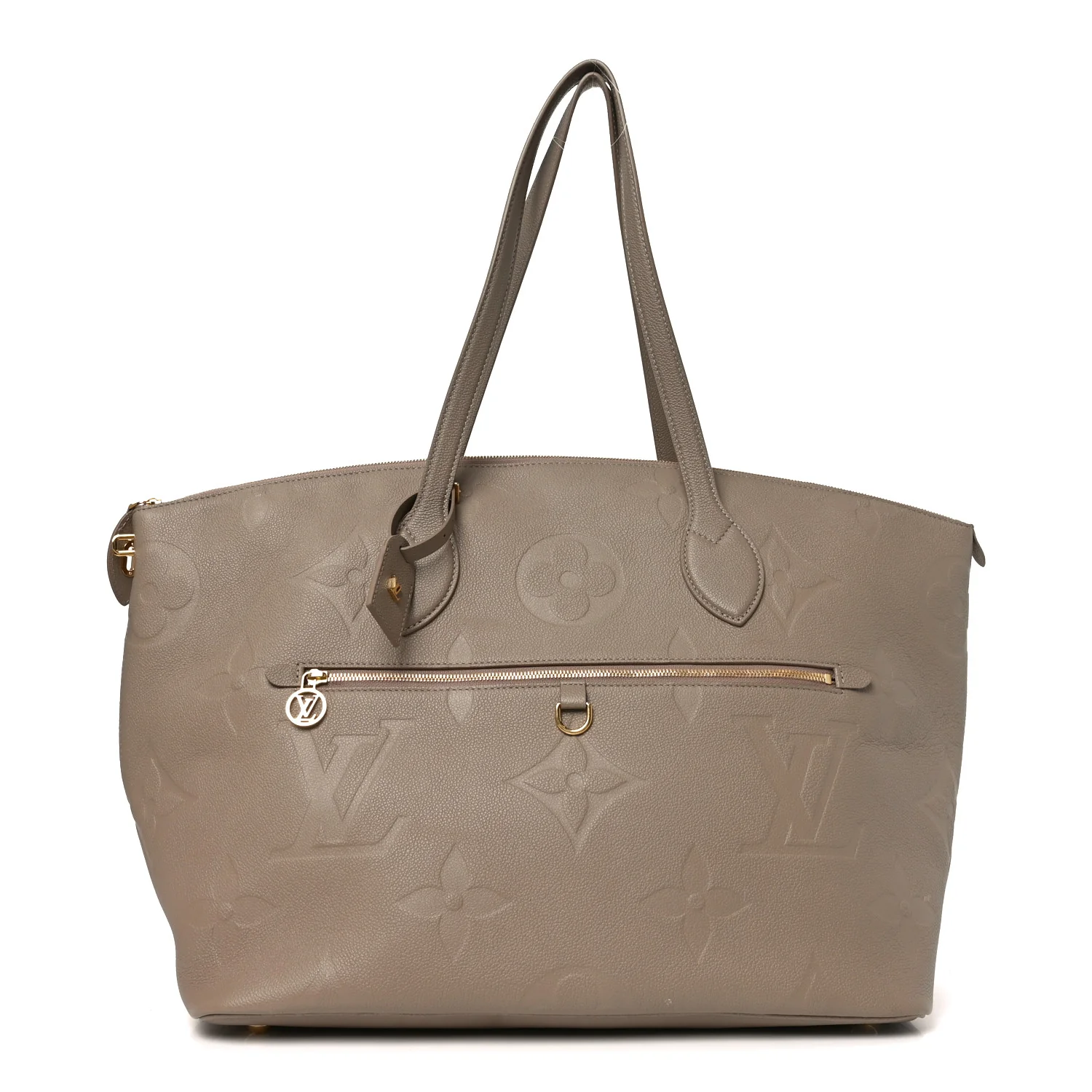 Empreinte Monogram Giant Travel Bag Tourterelle Creme
