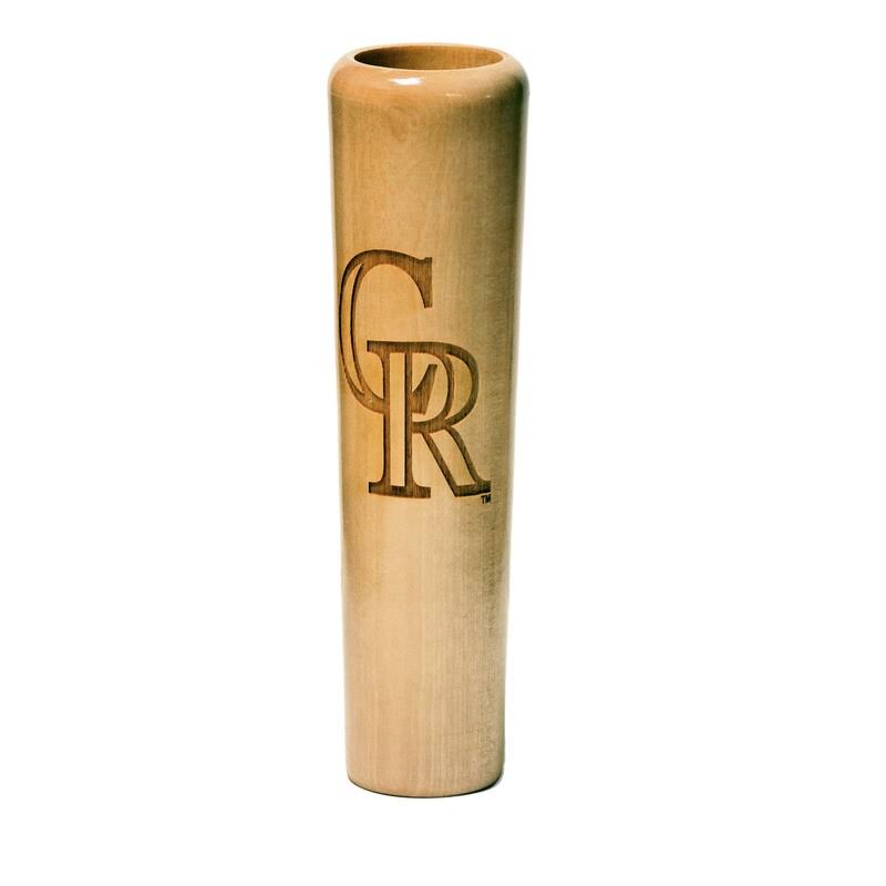 Colorado Rockies CR Dugout Mug | Baseball Bat Mug - No Personalization