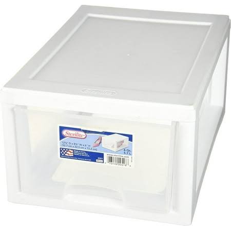 Sterilite 20518006 SM Storage Drawer, White