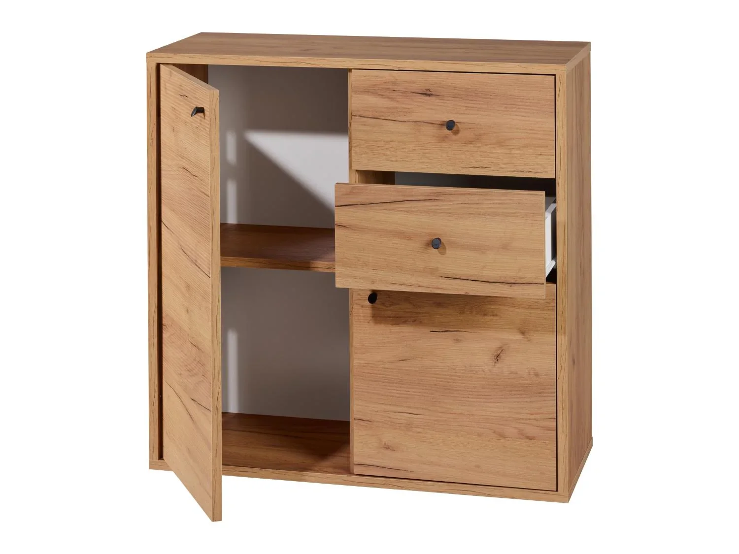 LIVARNO Commode Verona, 80 x 80 x 35 cm, imitation chne