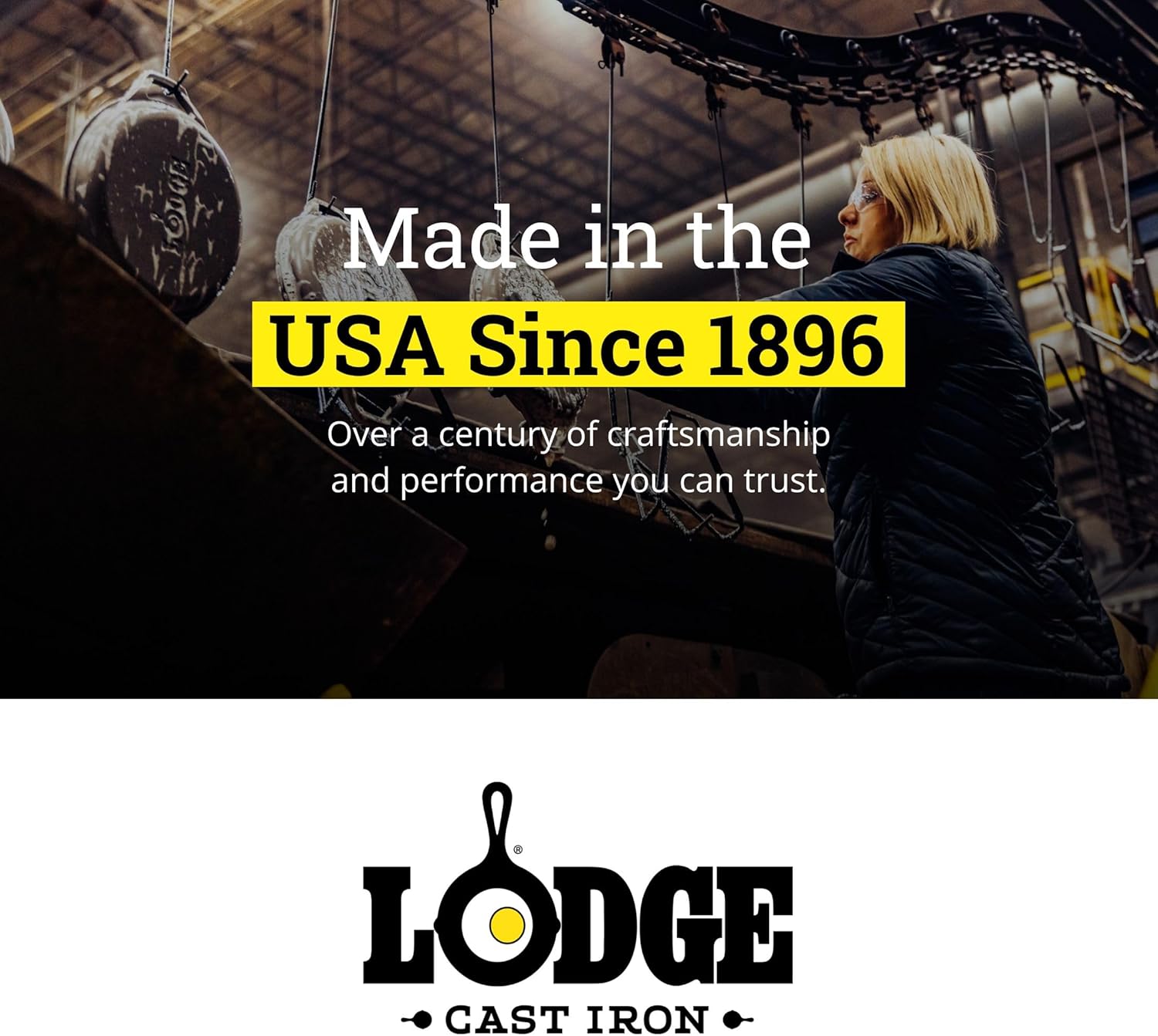 Lodge Reversible Cast Iron Grill/Griddle Pan, 16.75 x 9.5 Inches