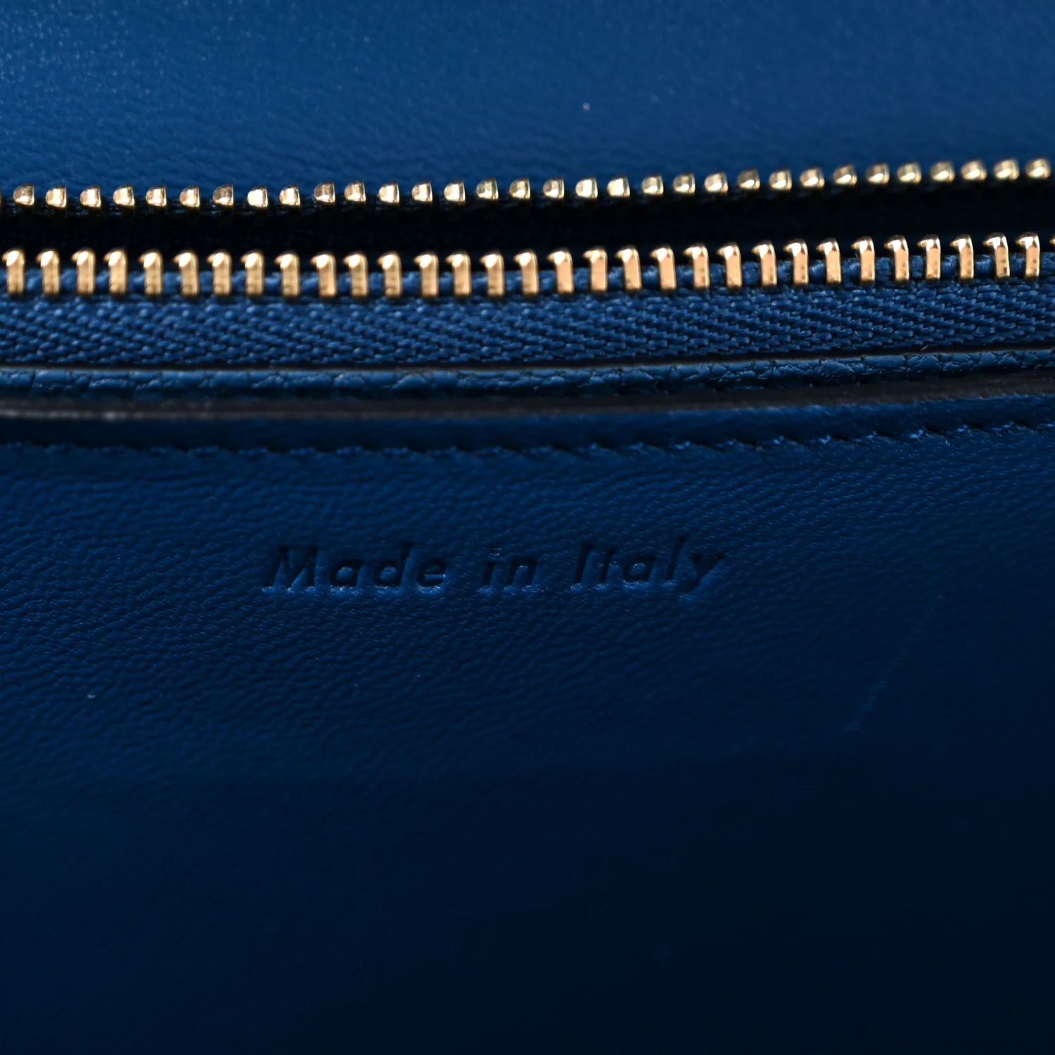 Goatskin Medium Classic Box Flap Bag Deepsea