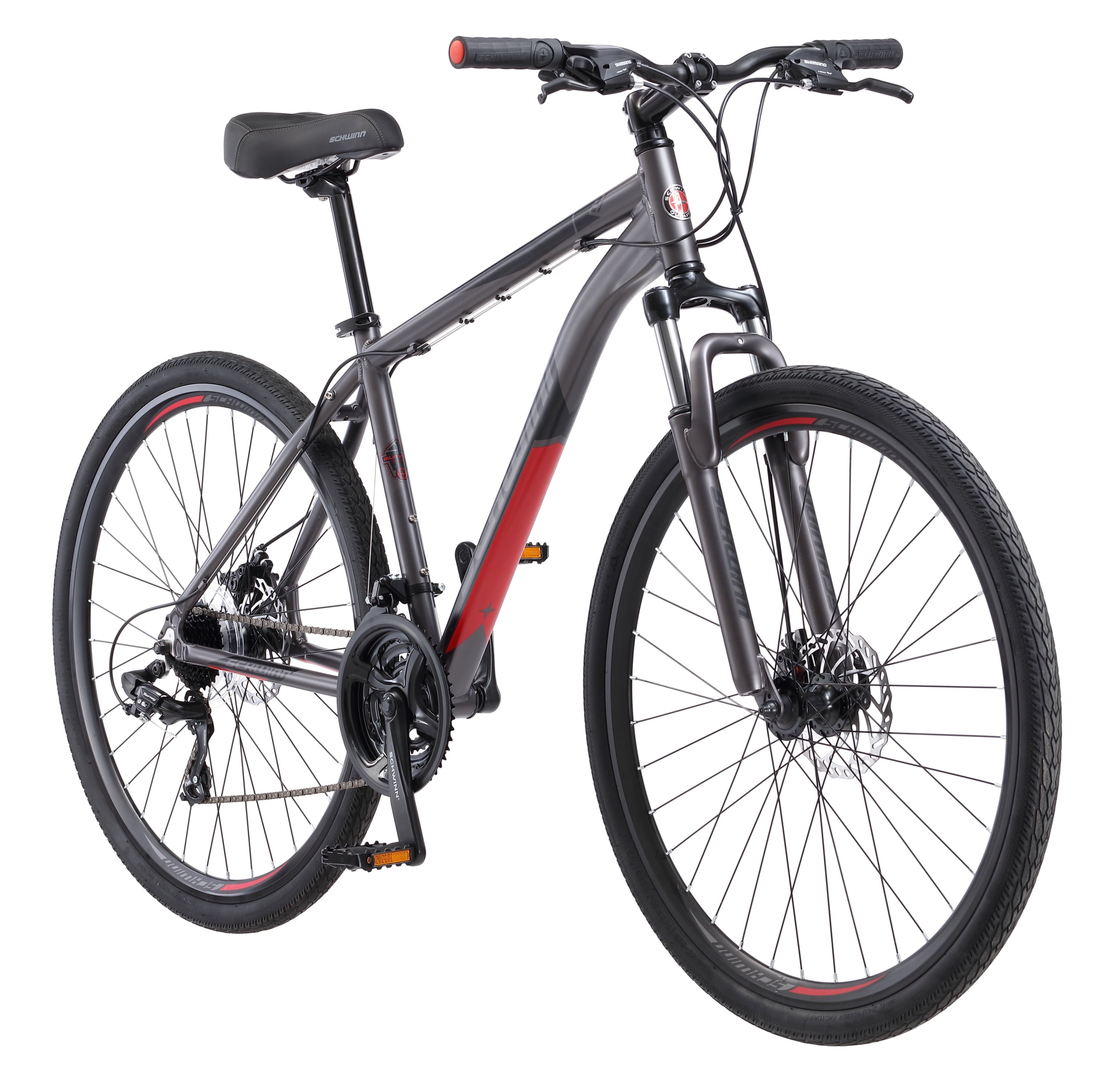 DSB Hybrid Bike. 700c wheels. 21 speeds. mens frame. grey