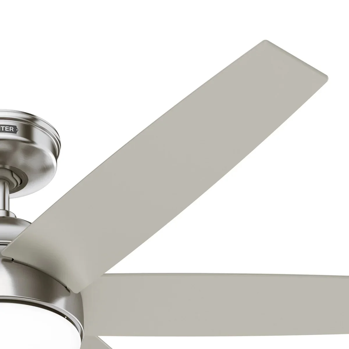 Hunter Anza 52 LED Ceiling Fan, Brushed Nickel