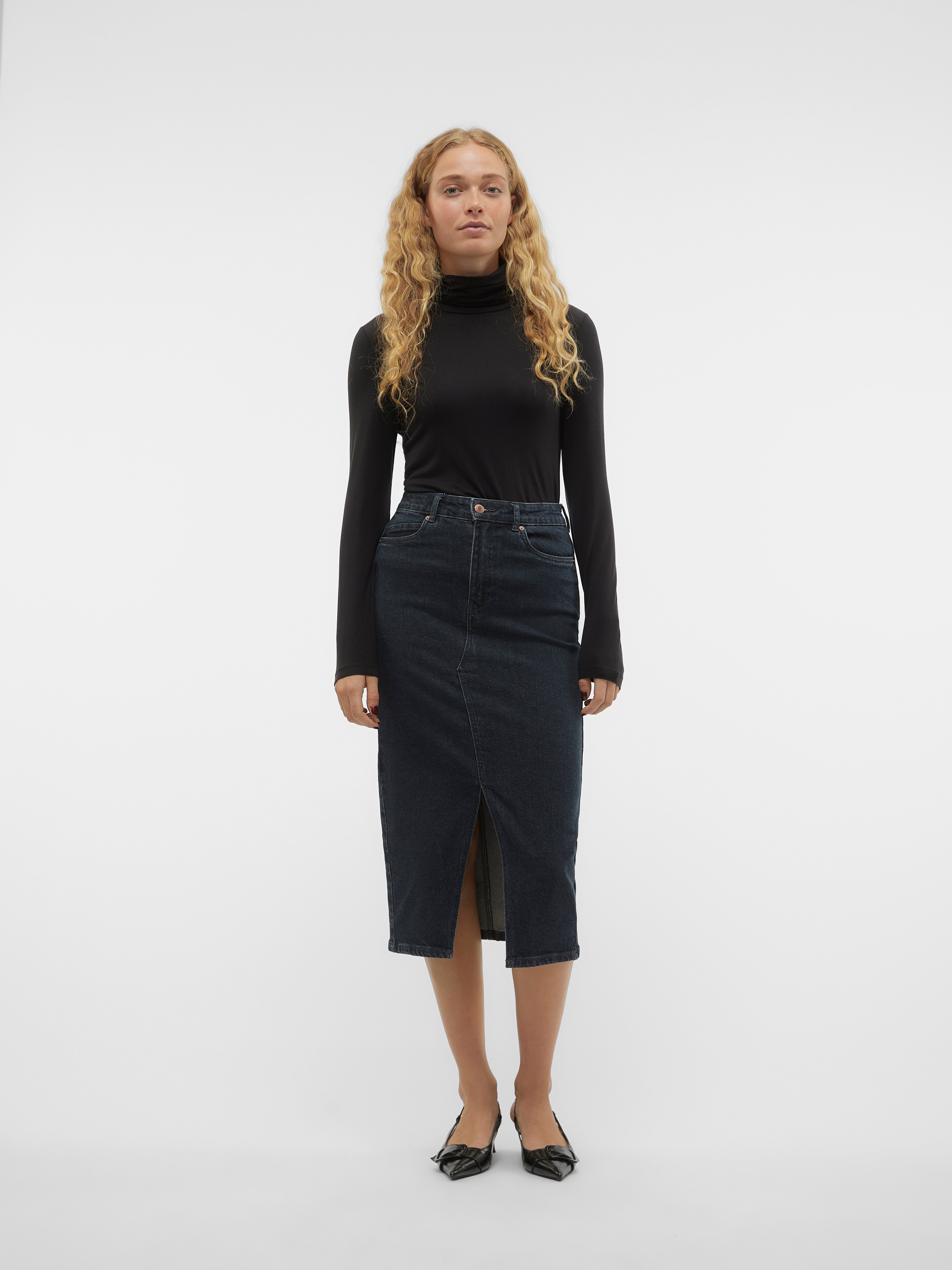 VERO MODA® VMVERI High waist Long skirt