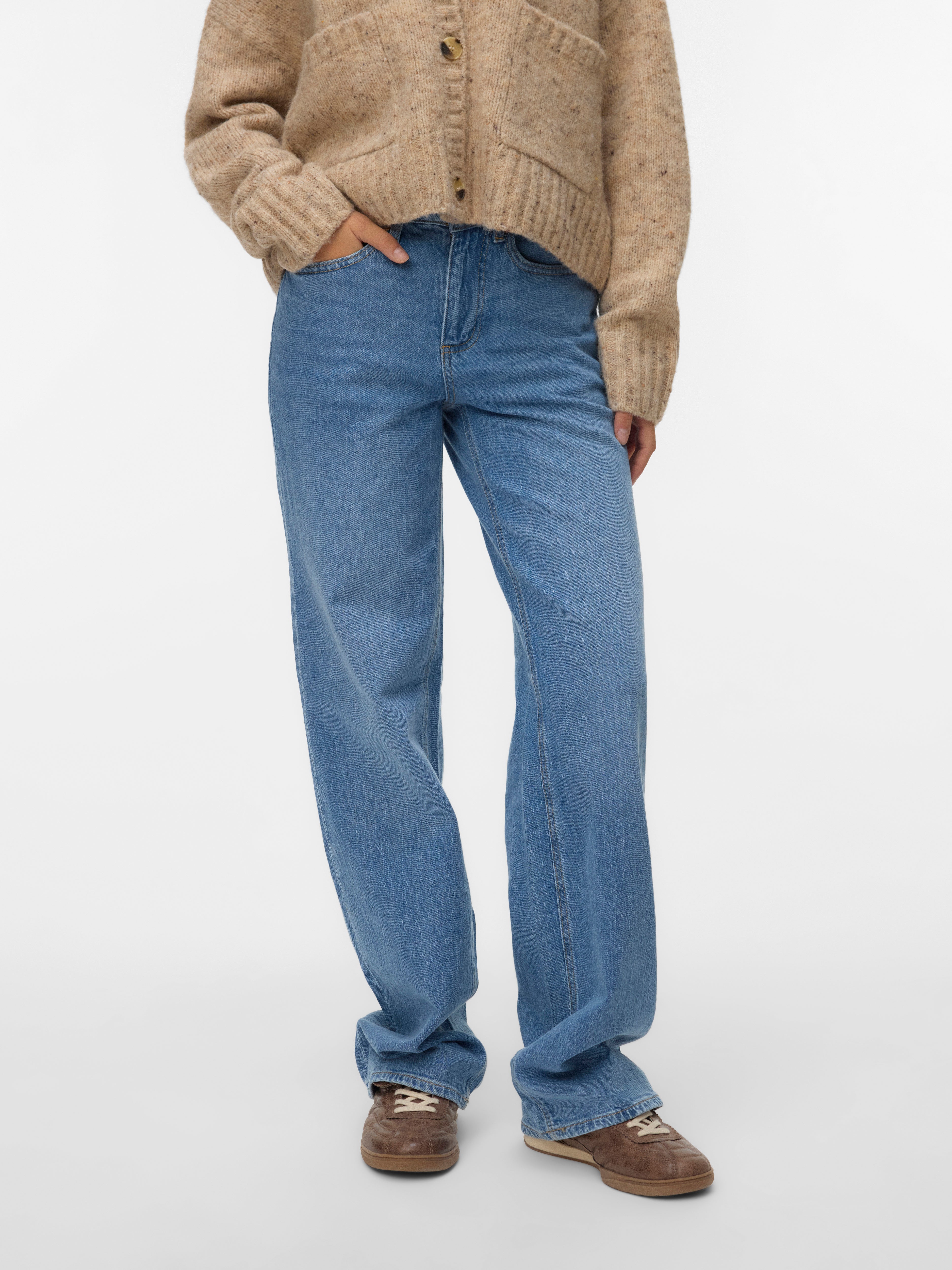 VERO MODA® VMMELISA Mid rise Wide Leg Fit Jeans