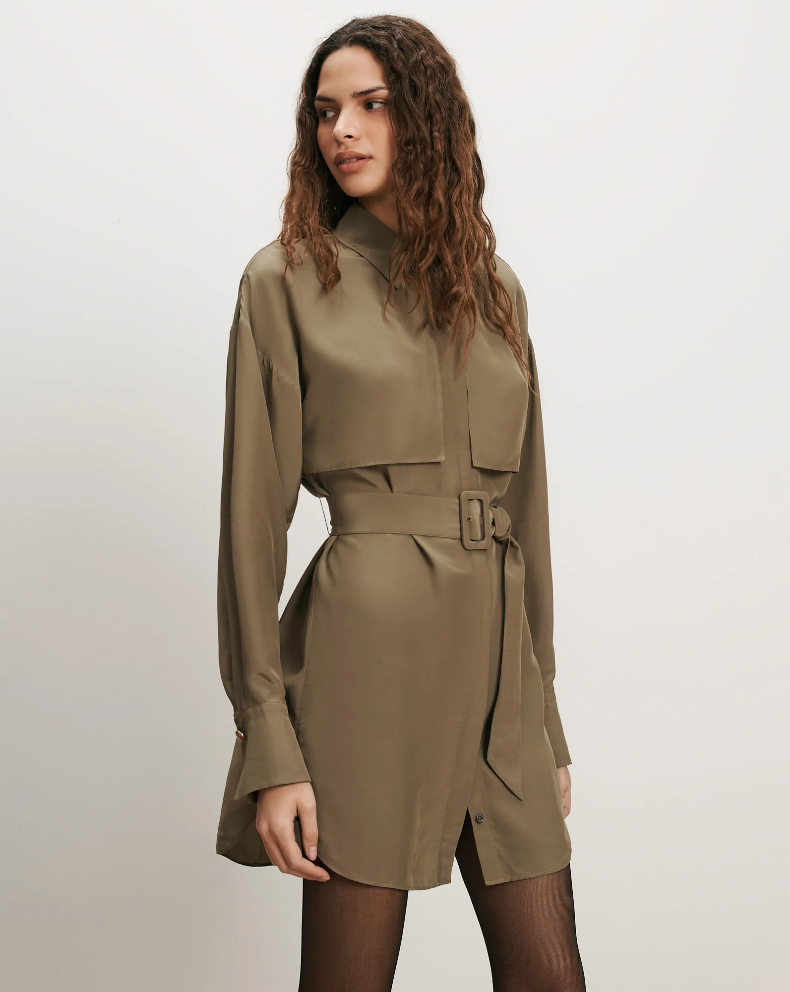 Darlis Belted Mini Dress