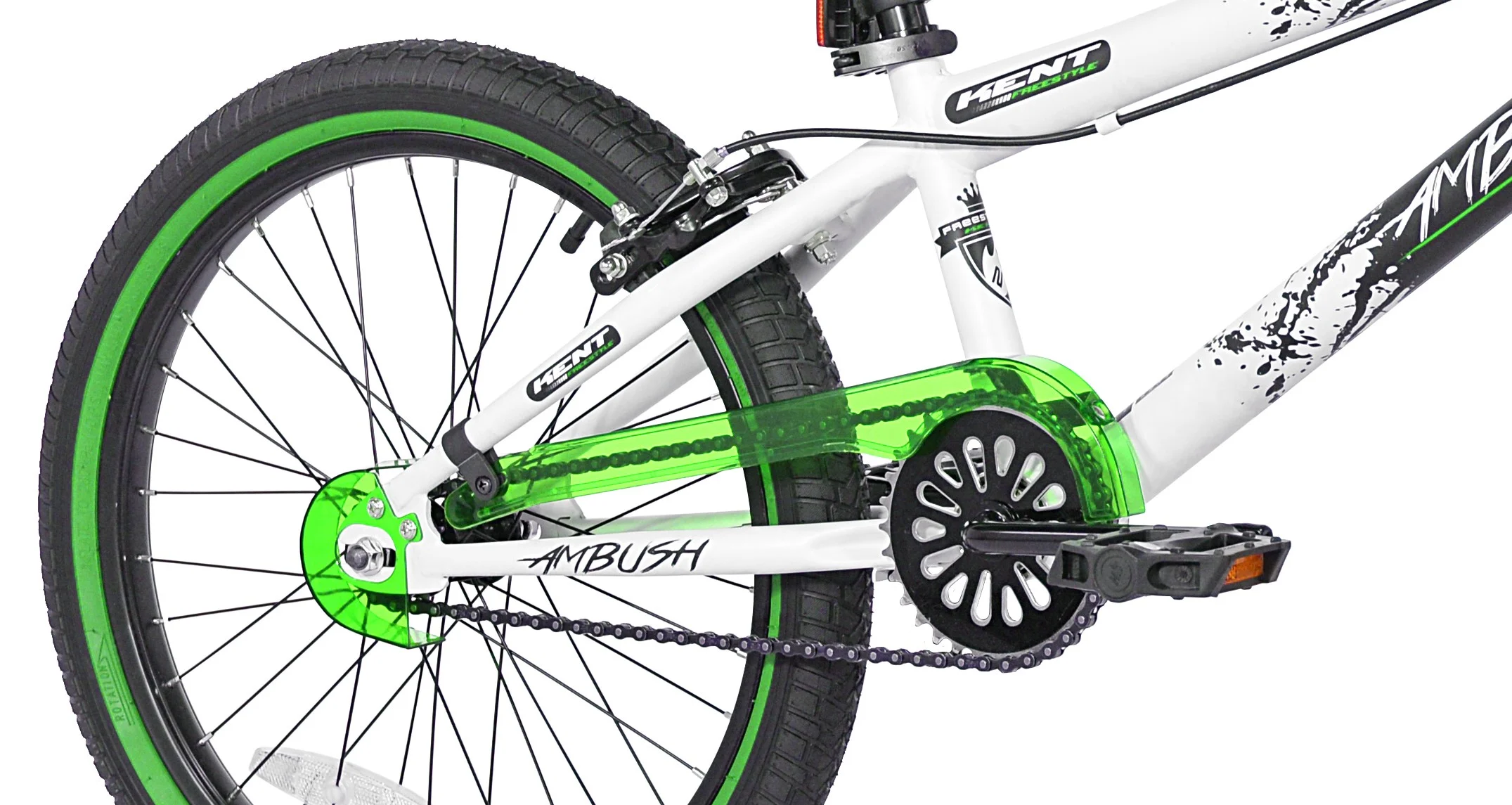 20" Ambush Boys BMX Bike, Green - Image 6