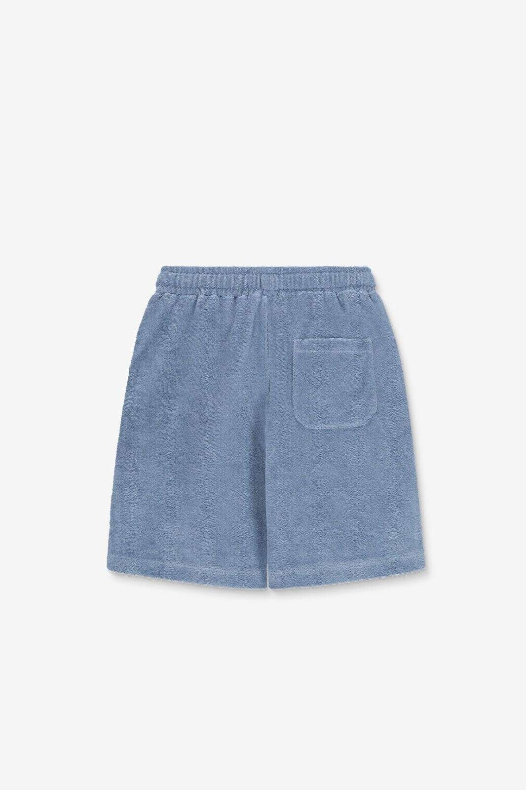 Lichtblauwe badstof short