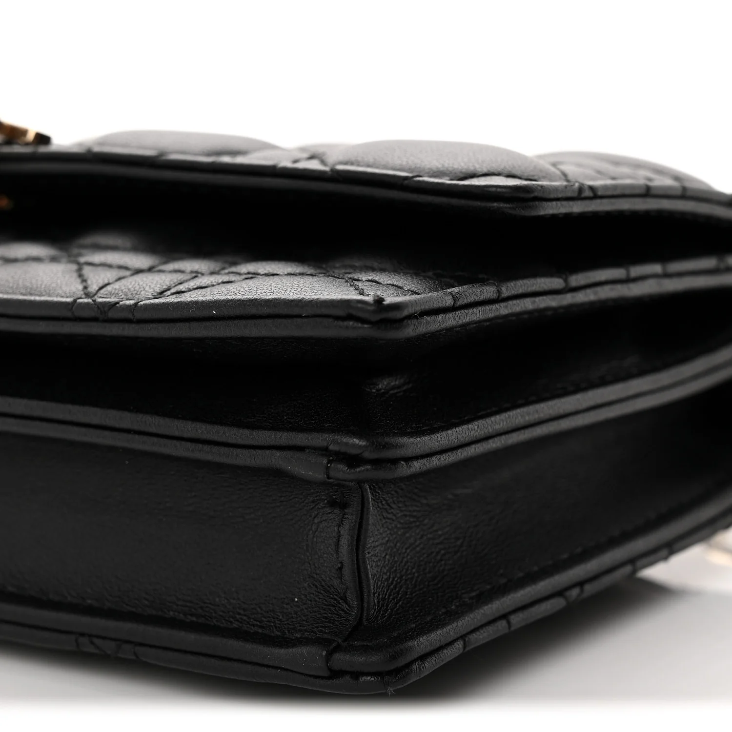 Lambskin Cannage Mini My Dior Bag Black