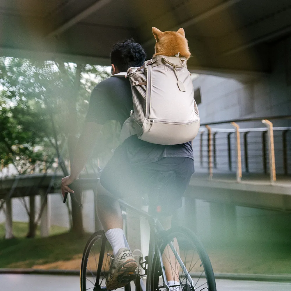 Dog Carrier Backpacks Dog Rucksack Dog Bike Carrier  - Urban Roaming
