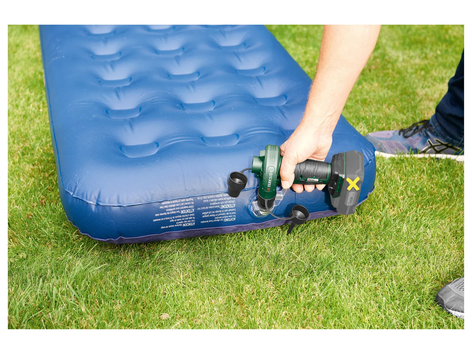 PARKSIDE Pompe  air sans fil PALP20-Li C3 ou compresseur sans fil PAK 20-Li C3, 20 V