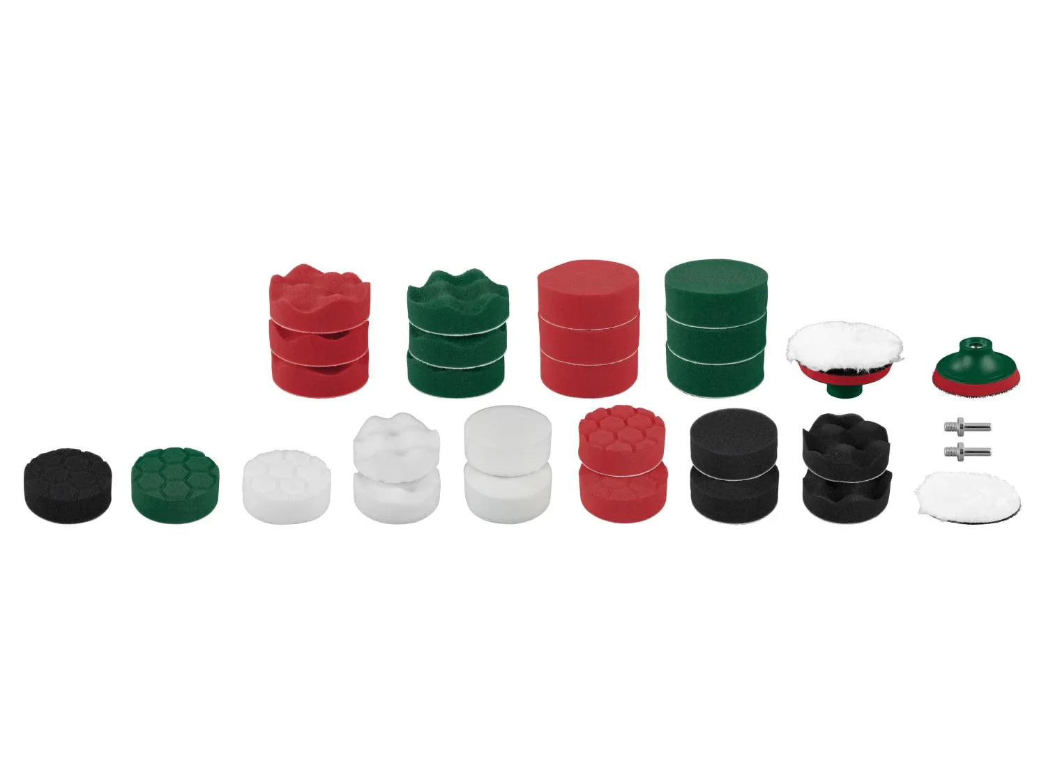 PARKSIDE Tampons de polissage ou Brosses pour siges en tissu