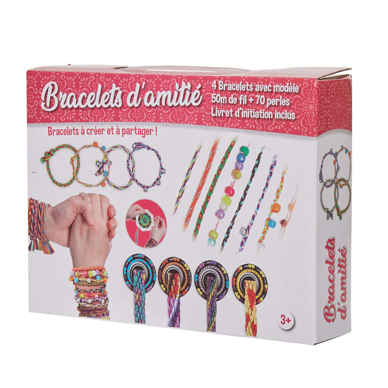 Kit création bracelet d'amitié x 4