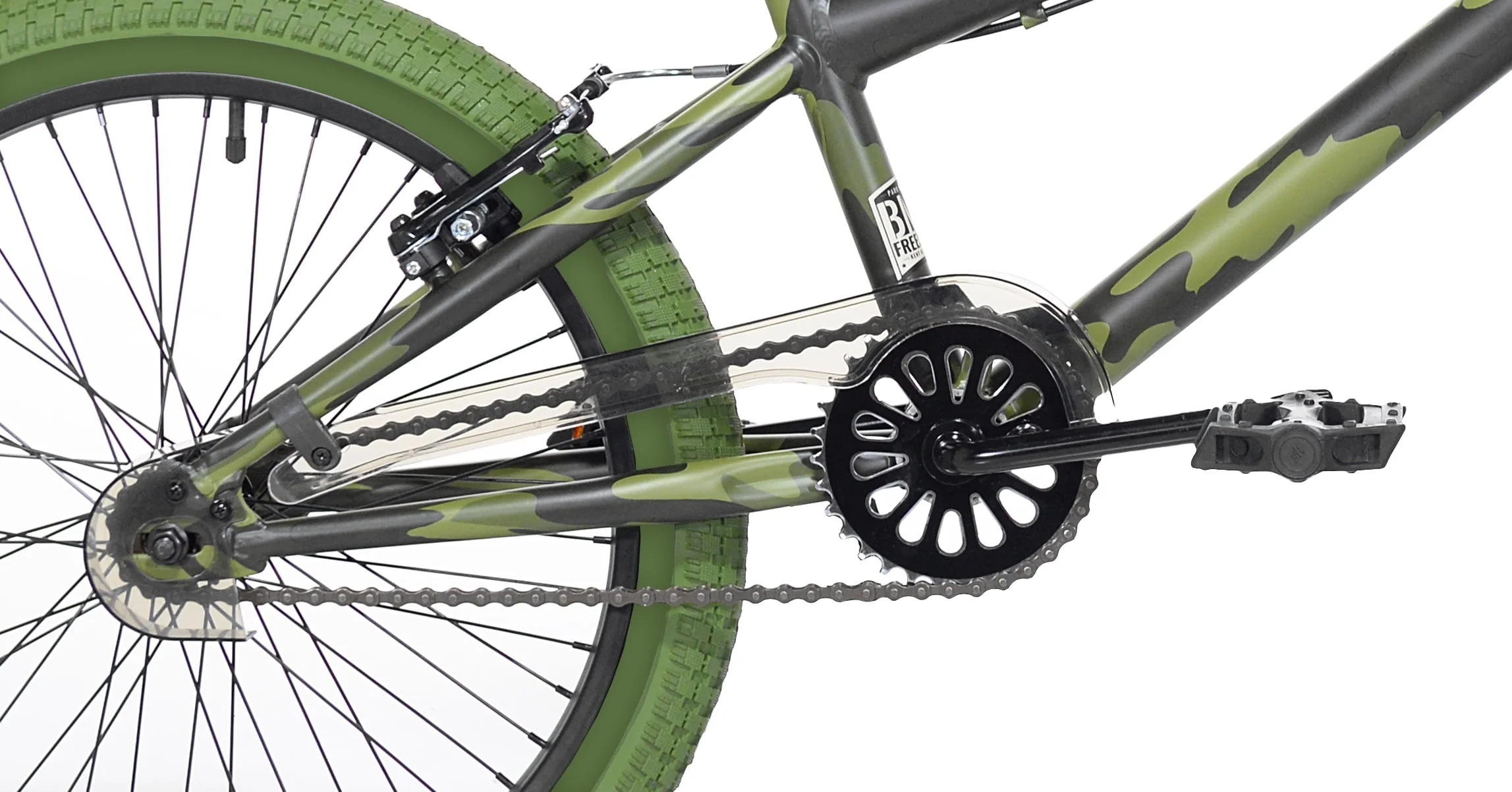 Kent Bicycles 20" Incognito Boy's BMX Child Bicycle, Green Camouflage Image 7