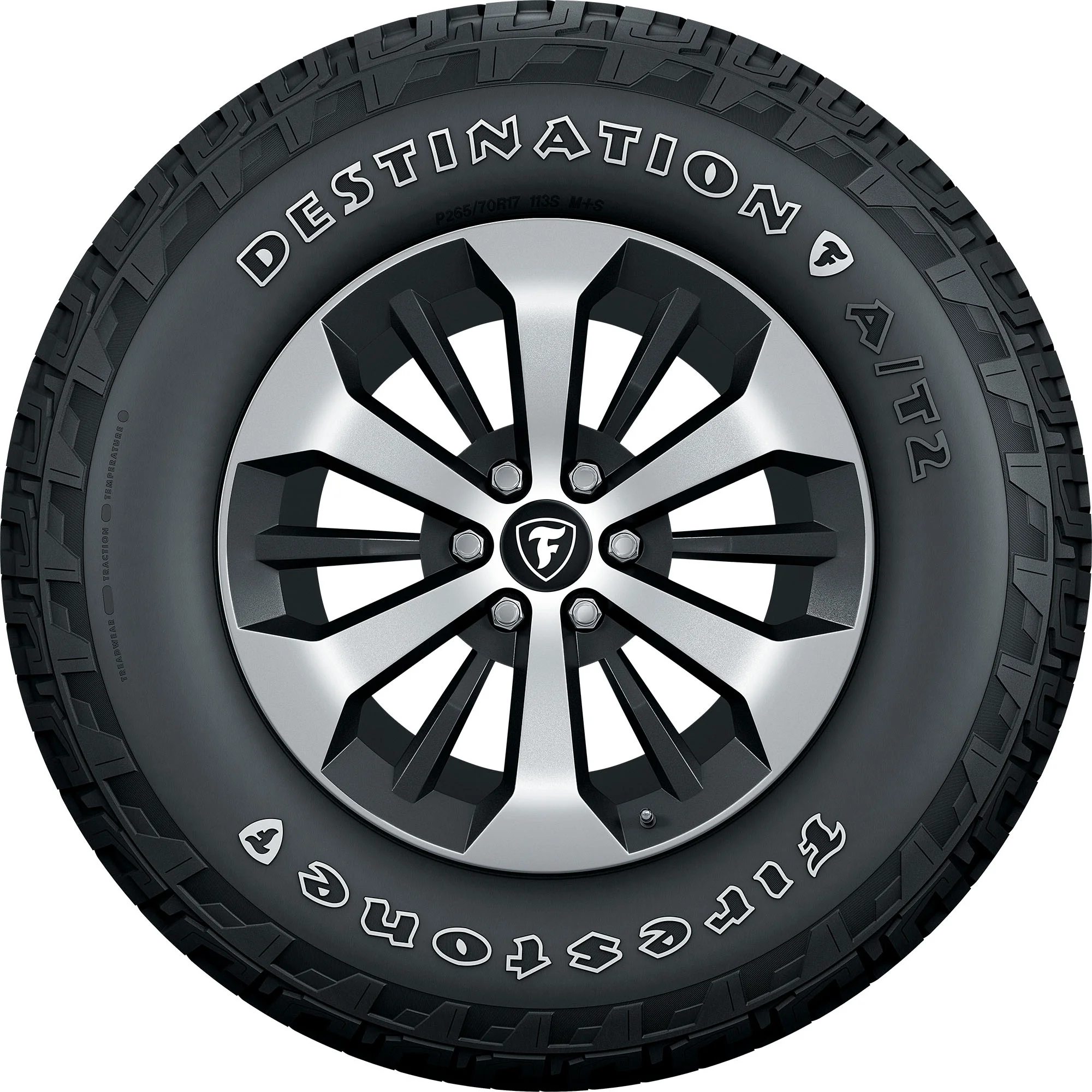 Firestone Destination A/T2 All-Terrain 265/75R16 114T Light Truck Tire