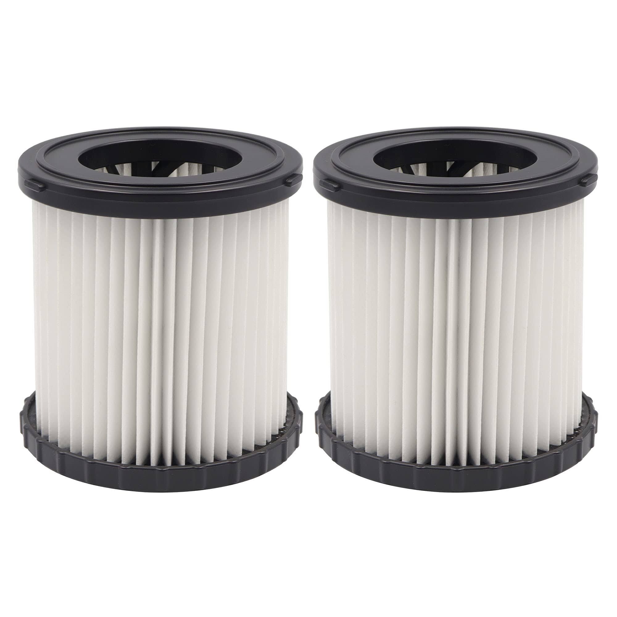 2 Packs of DCV5801H Wet/Dry Vacuum HEPA Replacement Filter, Suitable for dowalt DCV580 and Dcv581h, Washable and Reusable