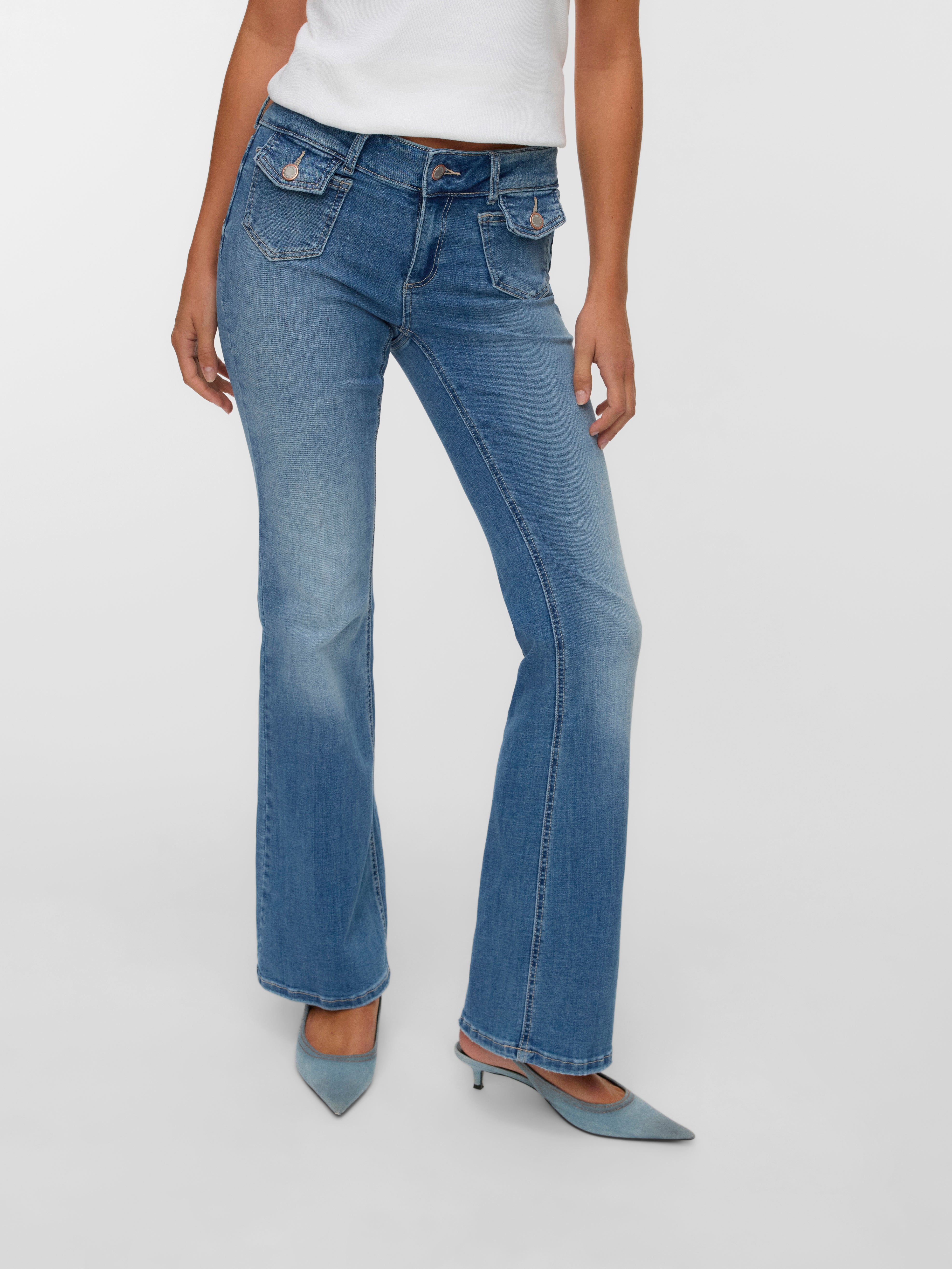 VERO MODA® VMJEAN Low rise Flared Fit Jeans