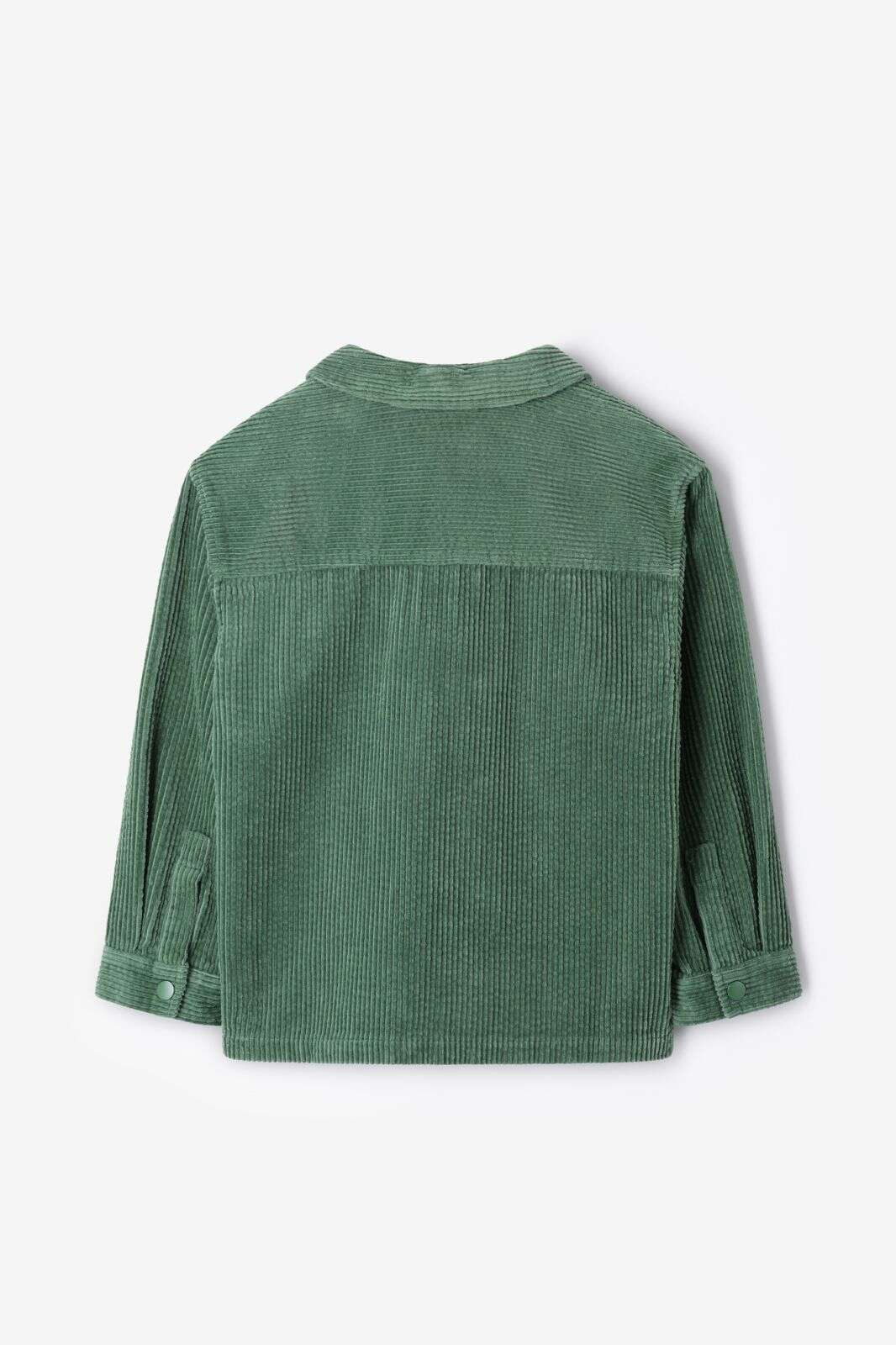 Groen corduroy overhemd