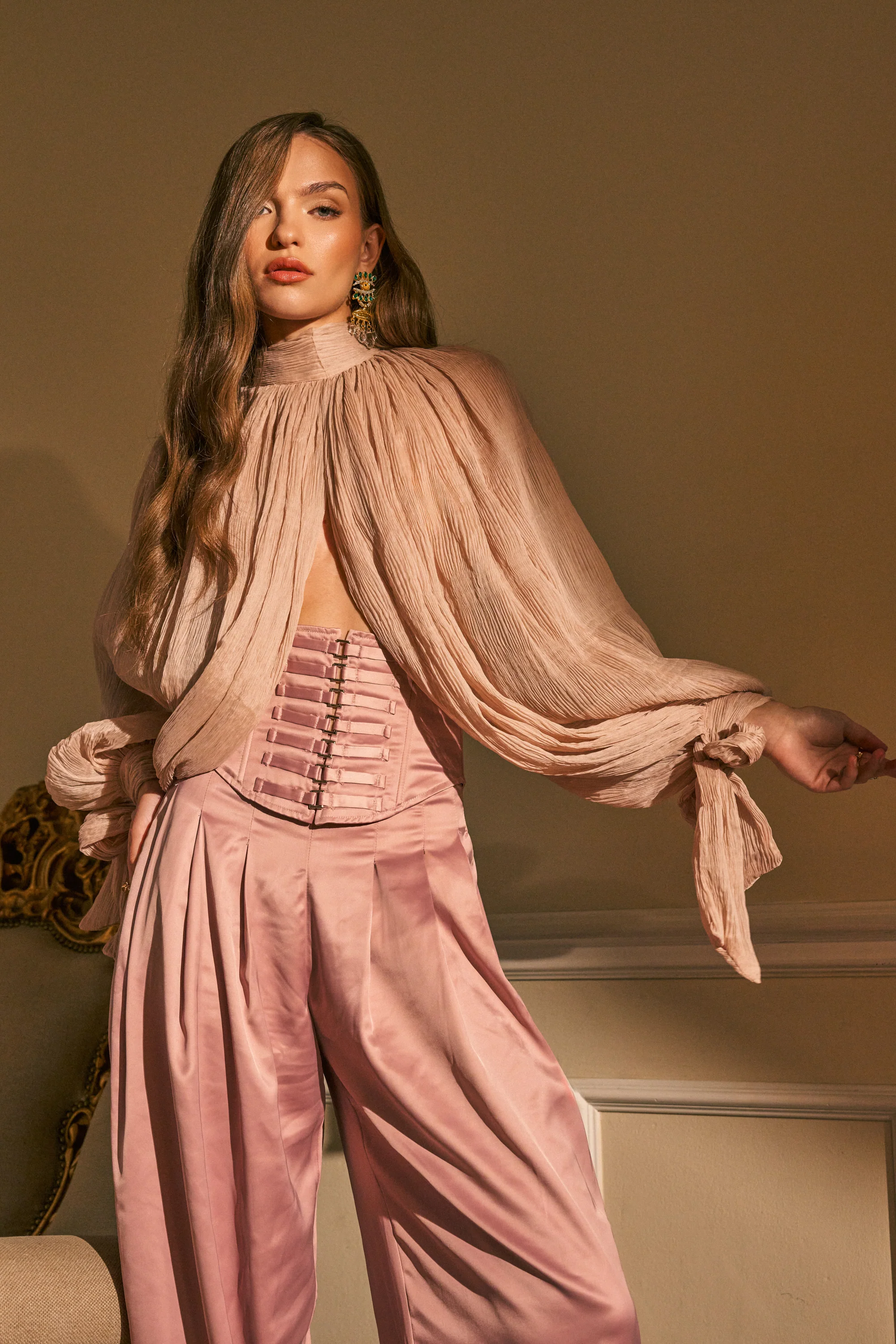 SOFT SEDUCTION CHIFFON BLOUSE - Akira Store