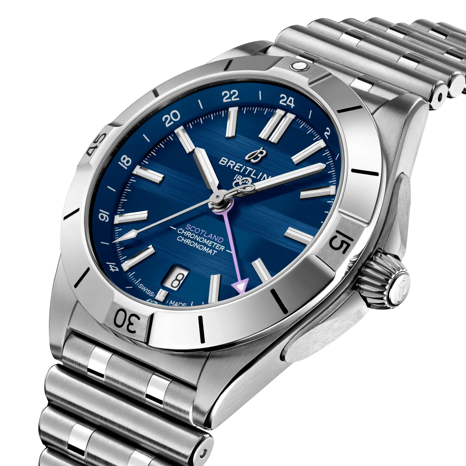 【Super Clone】Breitling Chronomat Automatic GMT 40 Six Nations Scotland A323986B1C1A1
