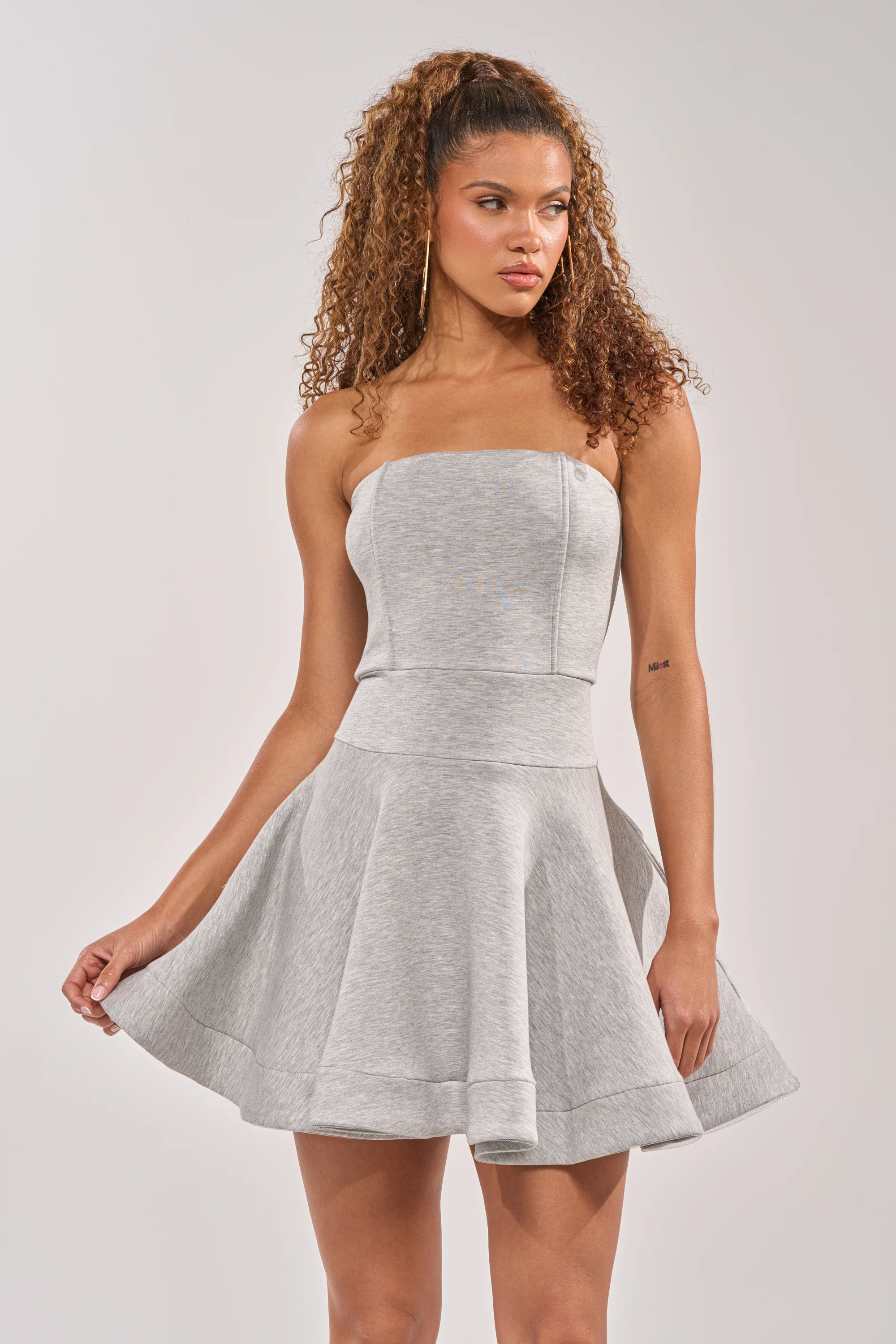 SWEET NOTHINGS STRAPLESS MINI DRESS - Akira Store