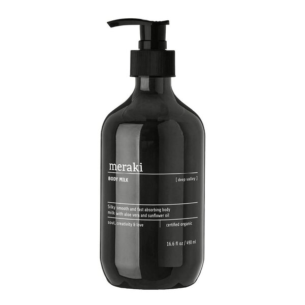 Body milk fuktighetskrem 490 ml deep valley
