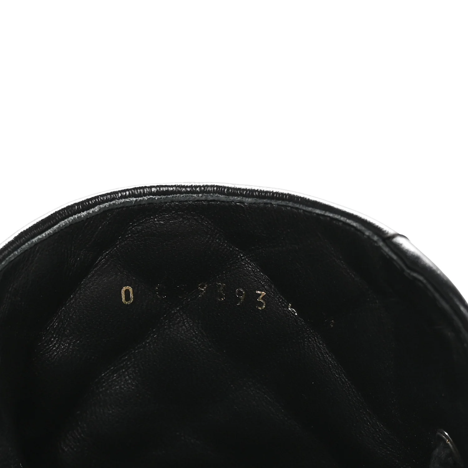 Shiny Calfskin Patent Quilted Chain Lace Up Combat Boots 40.5 Black
