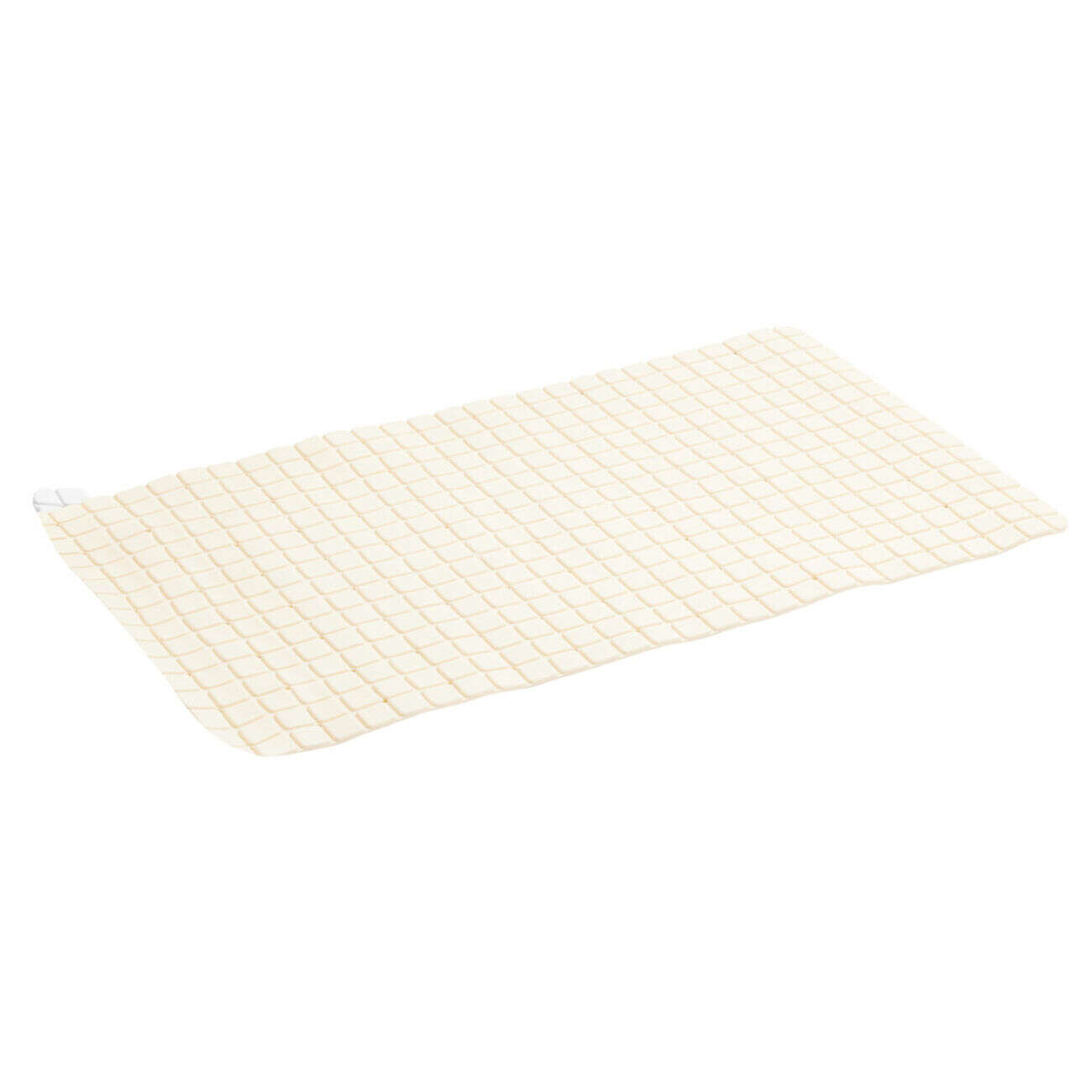 Tapis de douche antidérapant plastique 38x68cm (2 modèles)