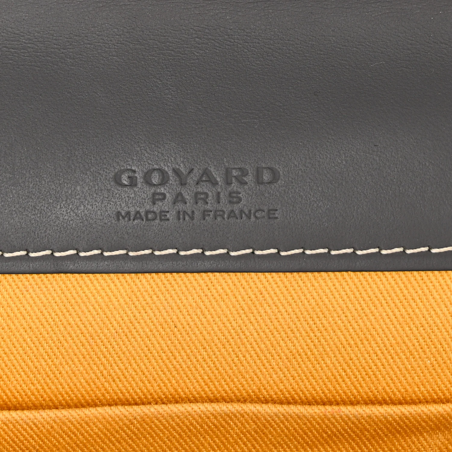 Goyardine Monte Carlo Bois Clutch With Strap Gray
