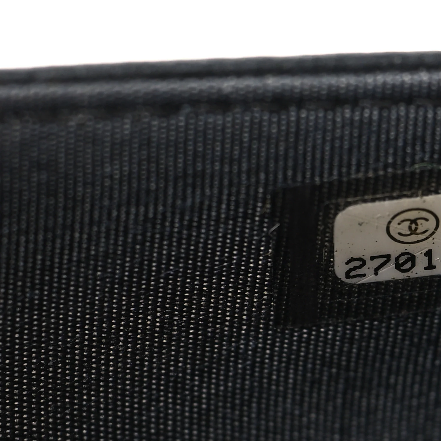 Lambskin Camellia Studded Wallet on Chain WOC Grey
