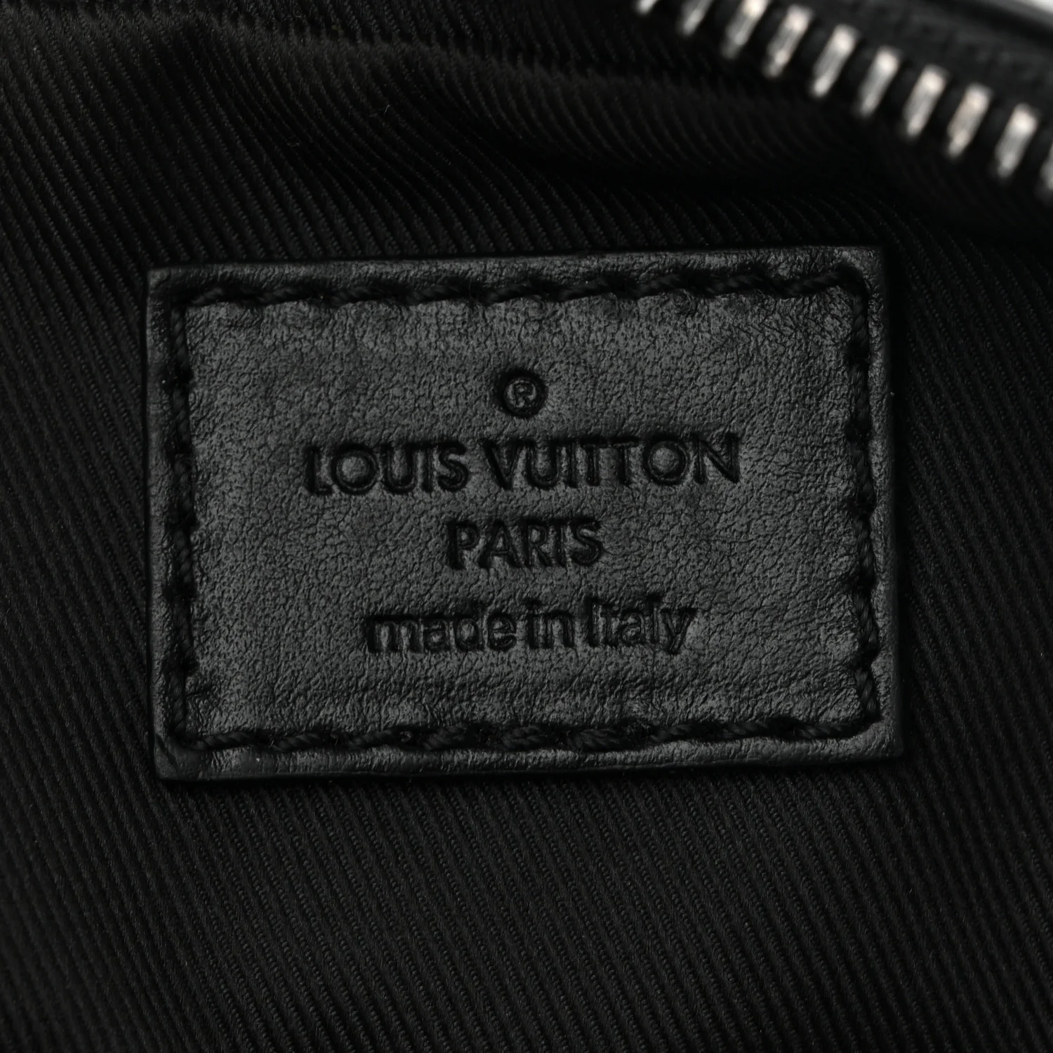 Calfskin Monogram Shadow Danube PM Black