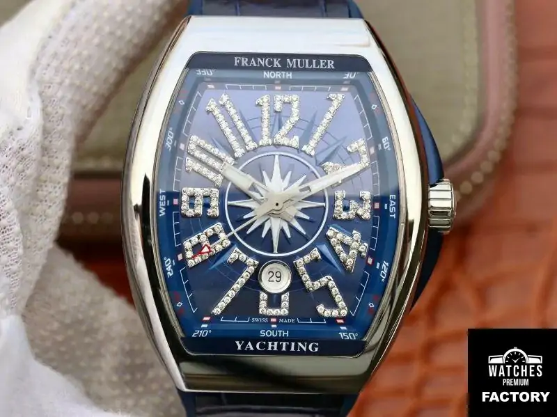 Franck Muller Vanguard V45 45MM Blue Dial