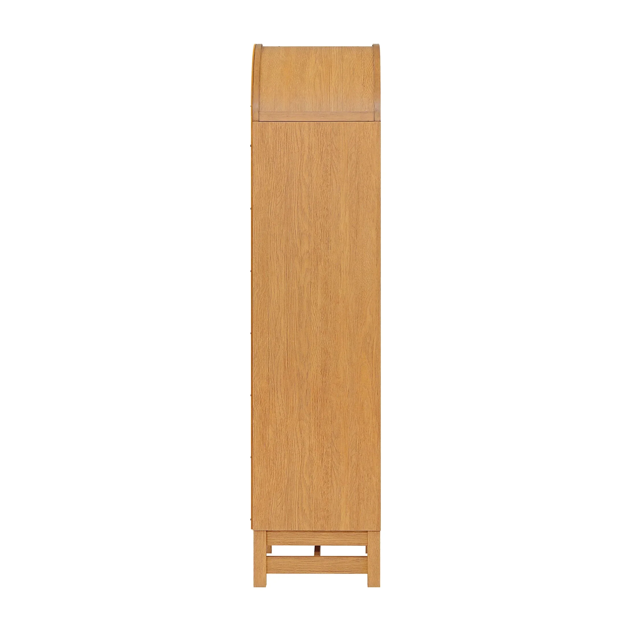 Better Homes & Gardens Juliet Narrow Arch Bookcase, Deep Green and Light Honey