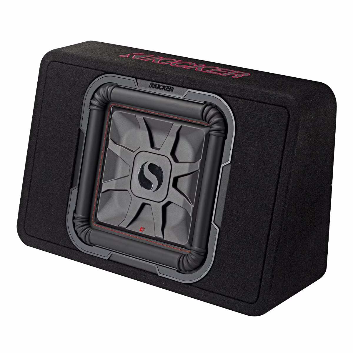 TL7T Single 12 Inch 2 Ohm Solo Baric Subwoofer in Enclosure for Car Audio